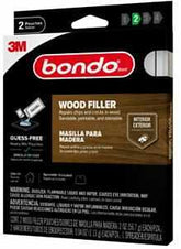 Bondo WF-2PK-ES Wood Filler, Liquid, Pungent Styrene, Yellow Pouch
